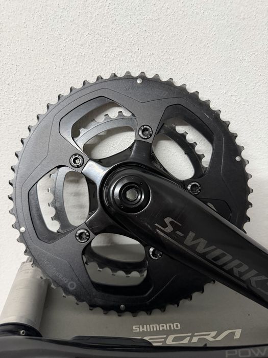 Specialized S-Works Power Cranks Dual Power Meter – 172,5 mm + Pratos Praxis/Specialized 52/36