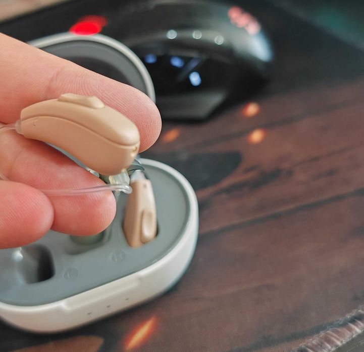 Aparelhos auditivos recarregáveis