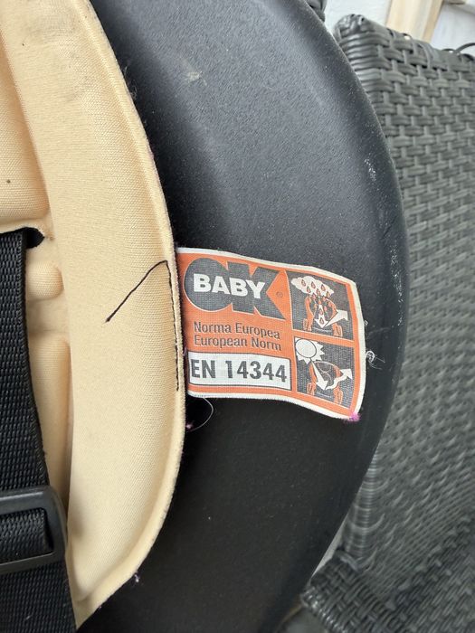 Fotelik siodełko rowerowe dla dziecka okbaby