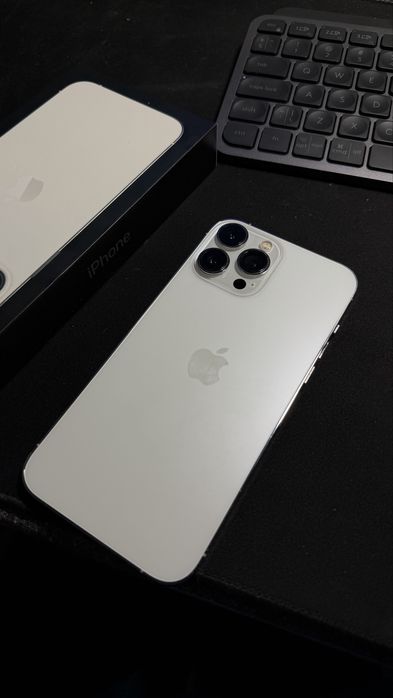 Iphone 13 pro max  256GB 100% sprawny zadbany srebrny