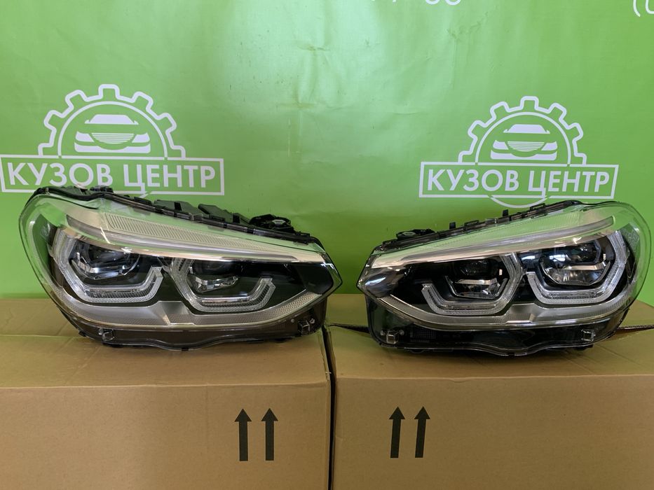 Фари Full Led BMW X3 G01 / X4 G02 2017 - 2021 НАЛИЧИЕ фара adaptive