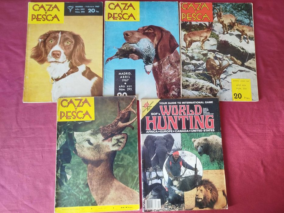 Revista DIANA Caça, Pesca Desportiva e Hipismo (44 Revistas Antigas)
