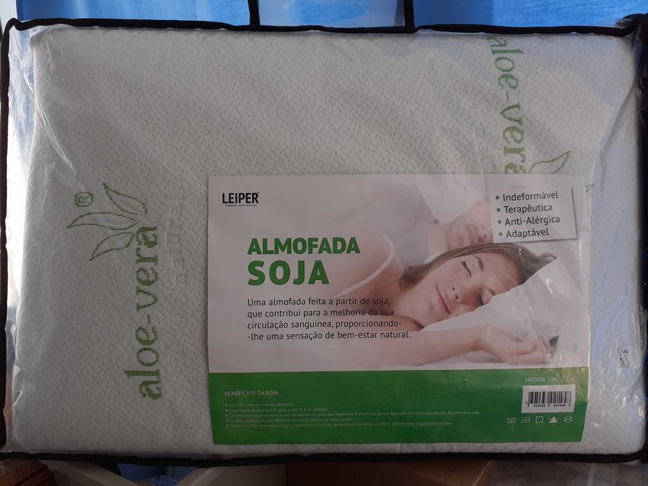 Almofada Soja Anti-alérgica