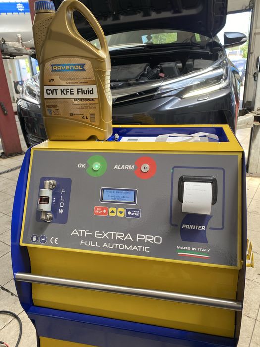 Dynamiczna wymiana oleju w automatycznej skrzyni biegów .