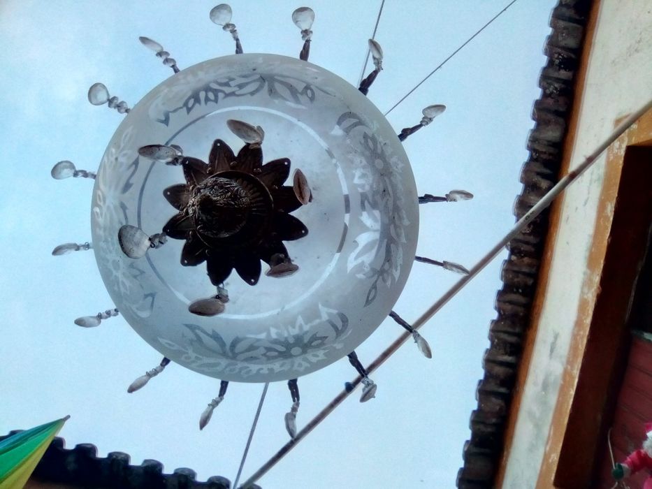 Candeeiro tecto anos 50