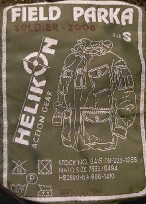 ‼️НОВА Парка Helikon tex Soldier 2008 розмір S/M‼️