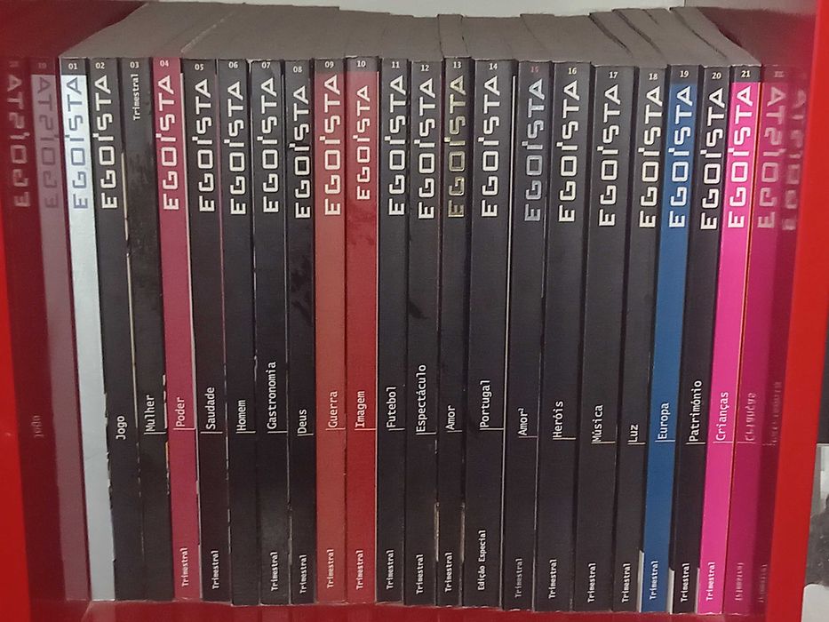 Colecção Revista Egoísta da n. 1 à n. 55