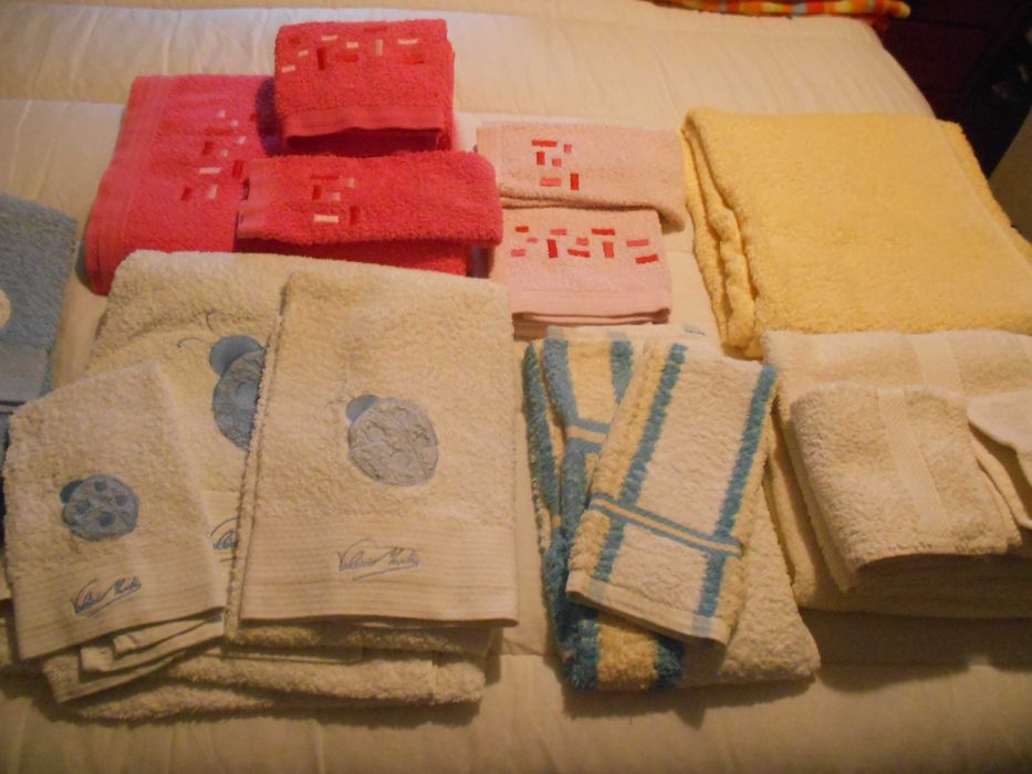 Toalhas de turco diversas para wc