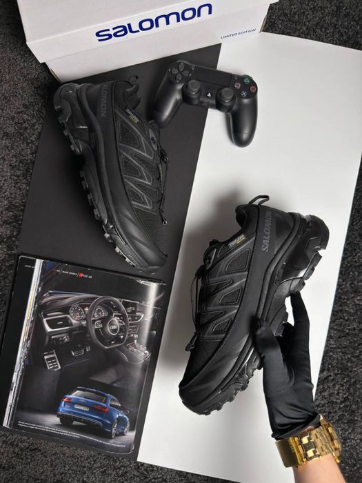 Мужские кроссовки саломон Salomon XT-6 Expanse Termo ACS All Black [41-46]