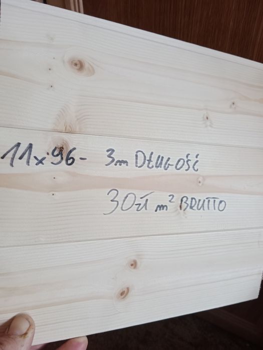 Drewno konstrukcyjne suszone strugane C-24, KVH, boazeria podbitka