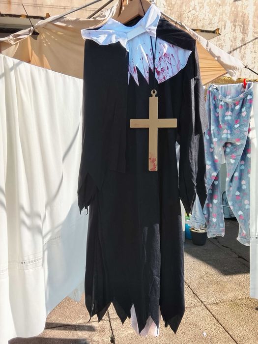 Fato de carnaval freira