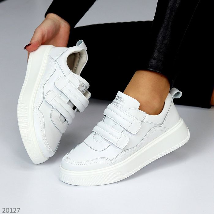 Жіночі шкіряні кеди в кольорах