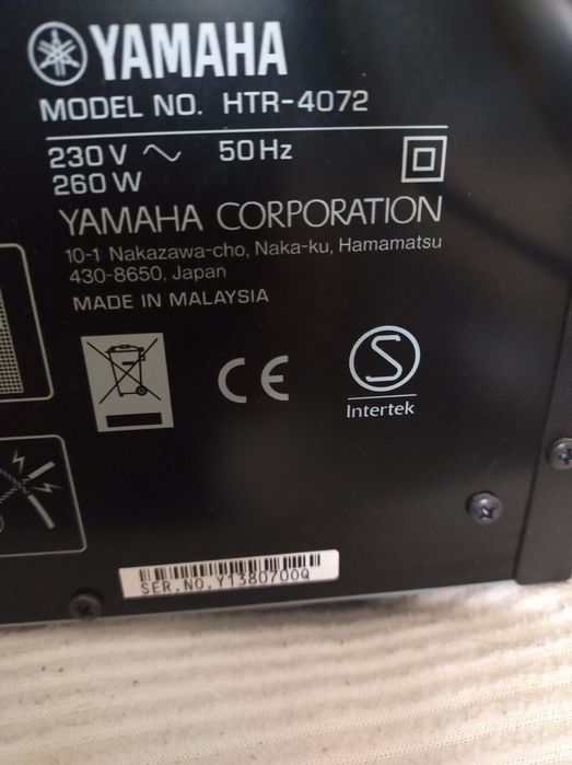Amplituner Yamaha HTR 4072