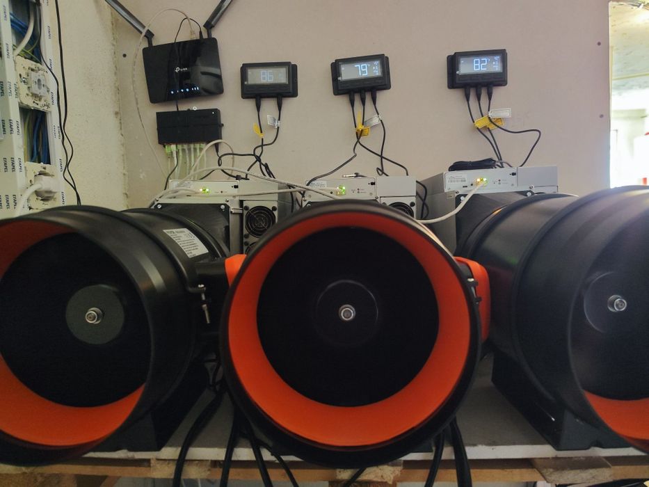 Antminer s19k, s19j, S21, Watsminer, Alteração sistema silencioso