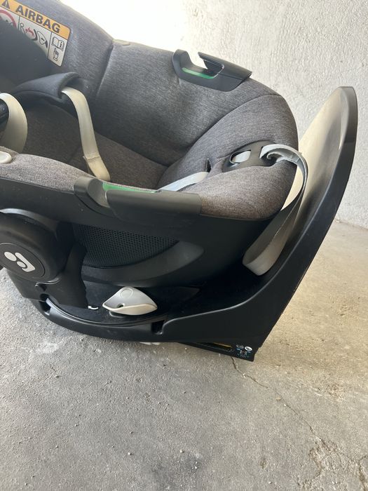 Isofix + cadeira auto Maxi Cosi