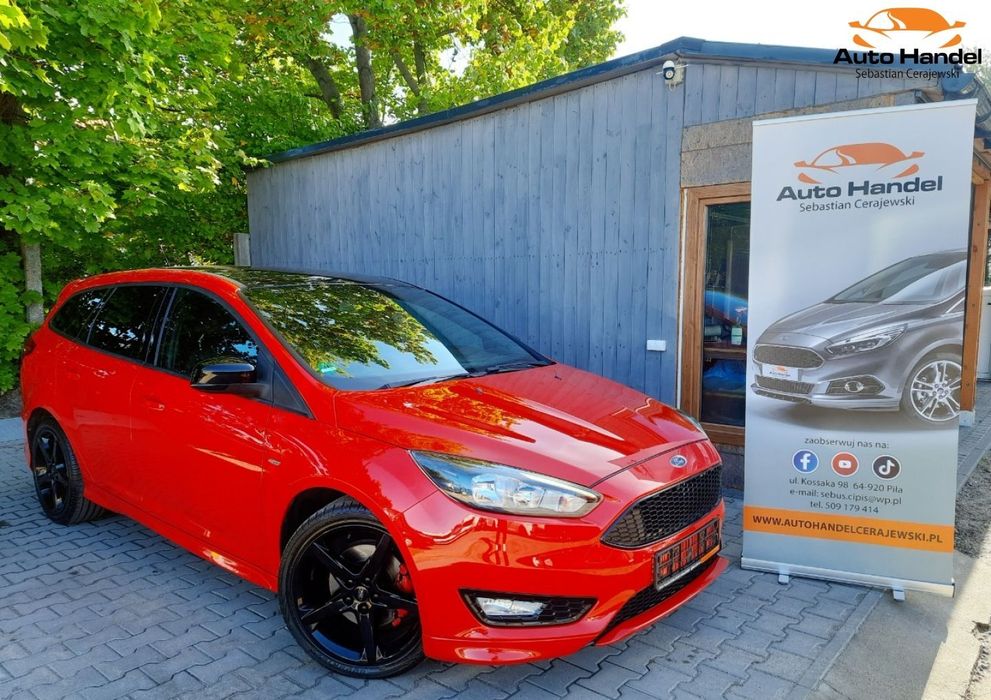 Ford Focus 1,5 Benzyna 182 KM ST-Line Podgrz. fotele i szyba Po opłatach