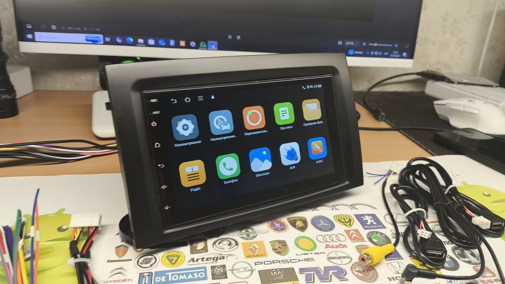 ‼️+Камера‼️Рамка + Магнитола Skoda Fabia 1 Android. або Windows