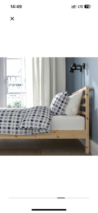 Rama łóżka Ikea Tarva 140x200