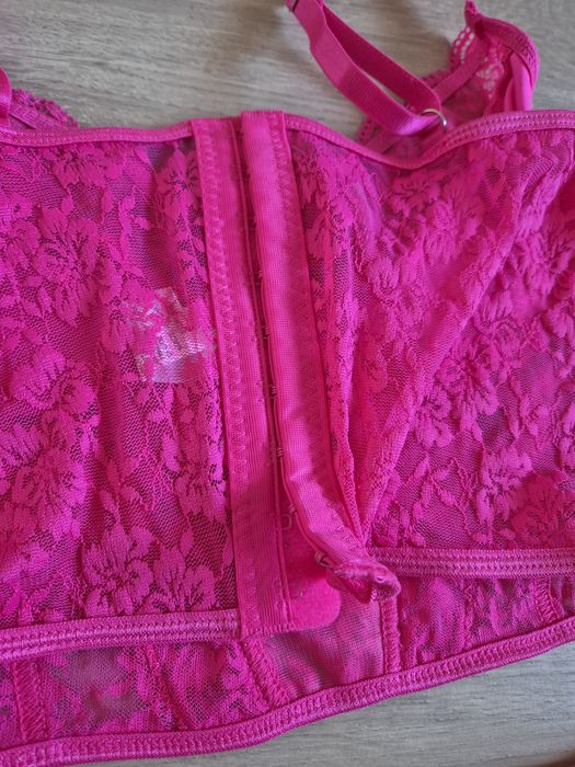 Komplet bielizny koronkowej S