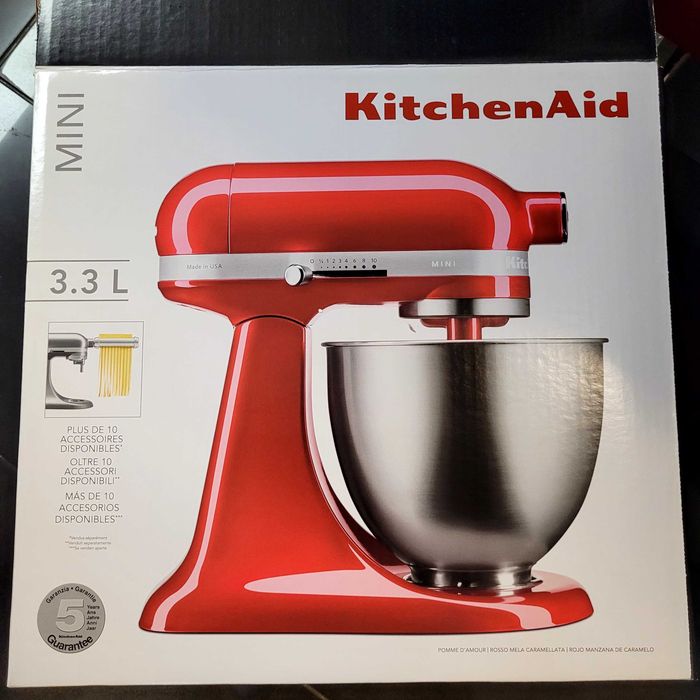 KitchenAid Mini 5KSM3311XECA Czerwony Karmelek