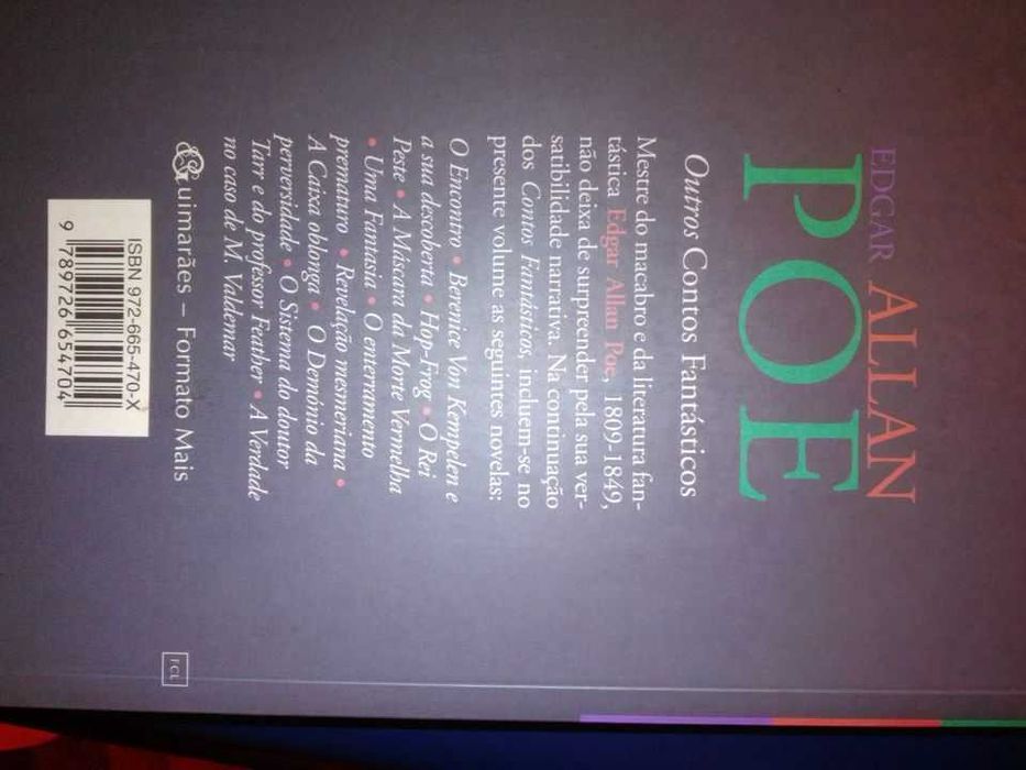 Edgar Allan Poe - "Contos Fantásticos" e " Outros Contos Fantásticos"