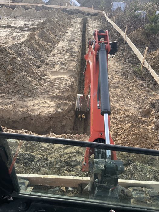 Uslugi Minikoparka  z operatorem