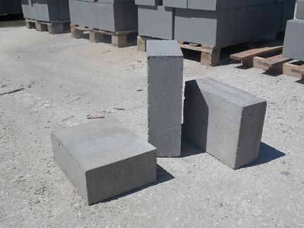 bloczki betonowe fundamentowe 38 x 24 x 12