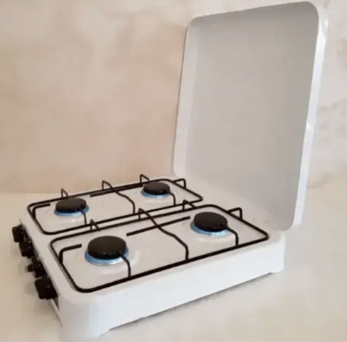 Газовая плита переносная настольная 4 конфорки Rainberg RB-004