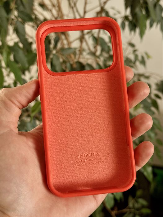 Чохол Silicone Case для iPhone 17 Pro (Orange)