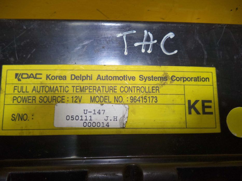 Блок управления печки Daewoo Tacuma Chevrolet Rezzo