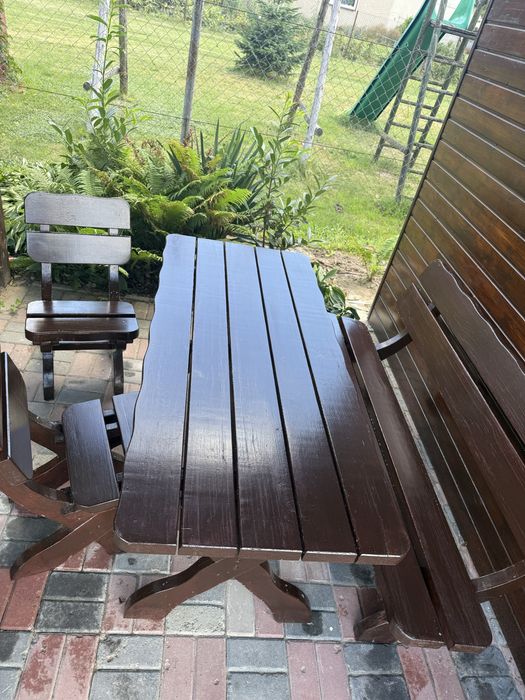 Meble ogrodowe drewniane