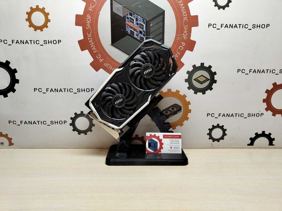 Відеокарта MSI GeForce GTX 1660 Ti ARMOR 6G OC Гарантія 3 місяці