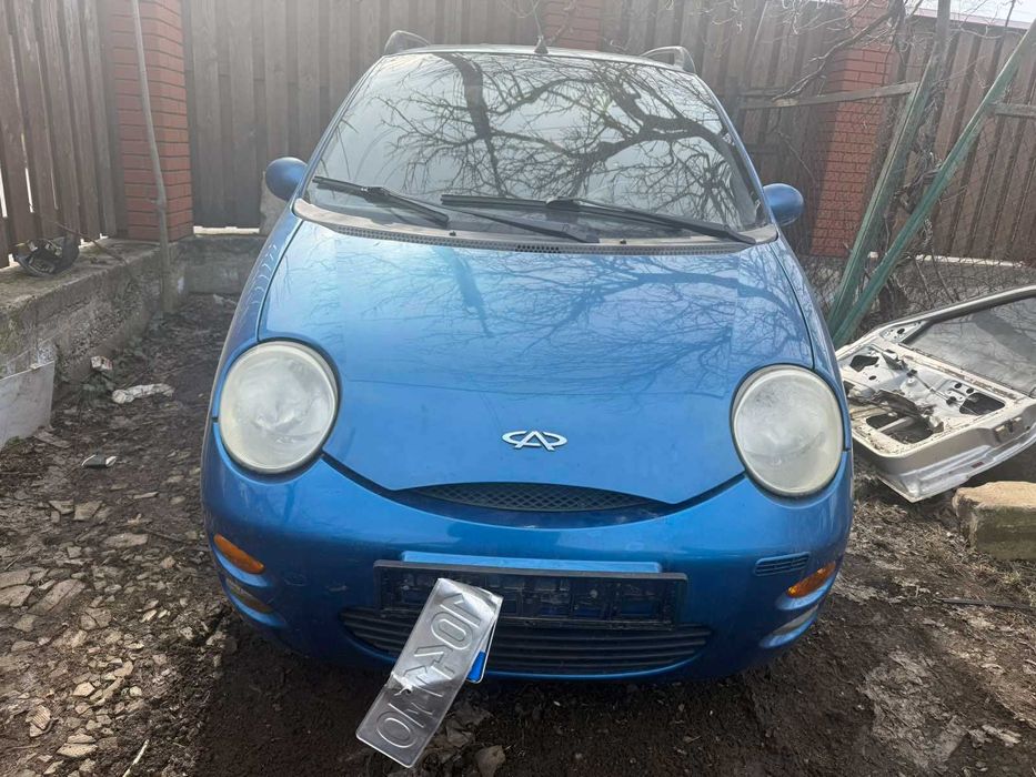 Капот, фары, Чери куку, Chery QQ. 1.1