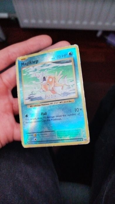 Karta kolekcjonerska Pokemon magikarp