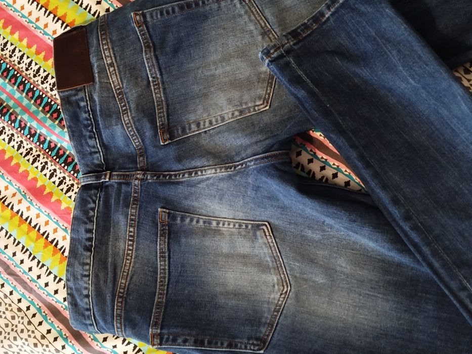 Nowe męskie spodnie jeansowe French Connections Slim 30 / 33