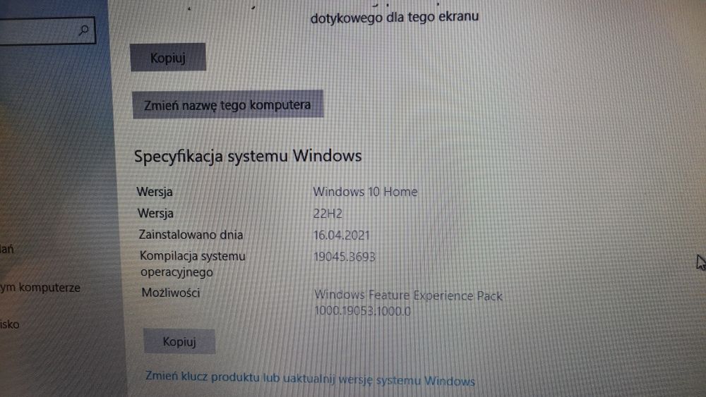 Sprzedam Lenovo B570e z Windows 10 Home