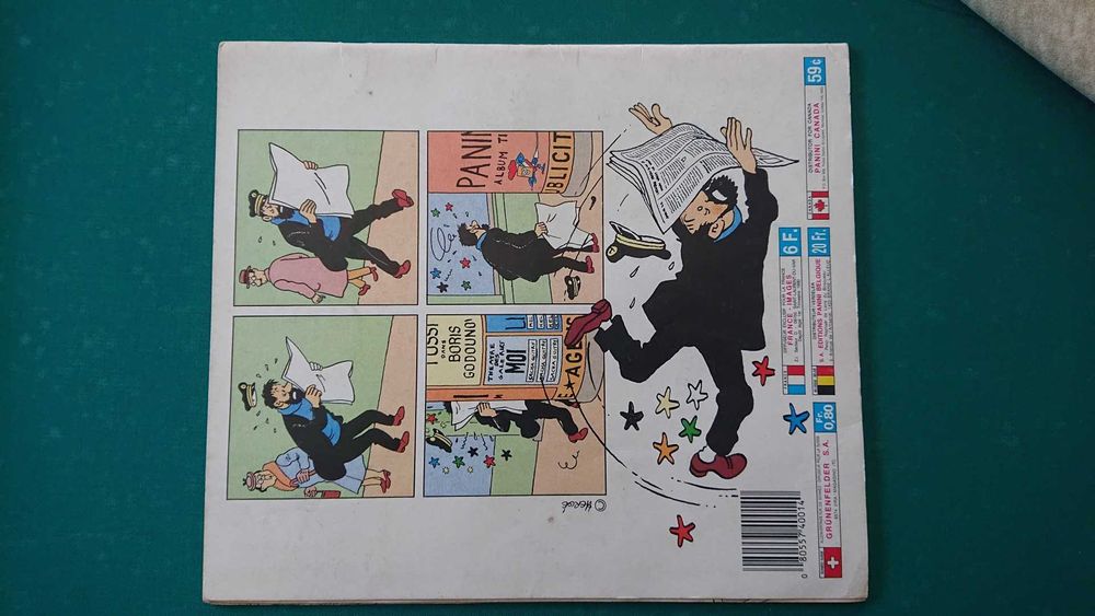 Caderneta Tintin - PANINI