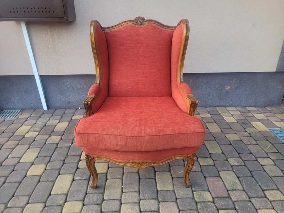 Fotel Francja w stylu Chippendale Ludwikowski Ludwik