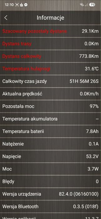 Hulajnoga elektryczna S9 / Hero S9 48V 13Ah |