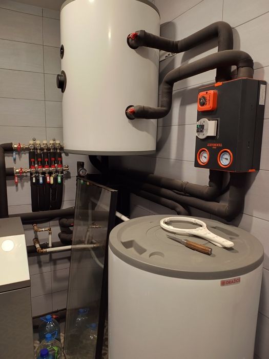 Отопление, теплый пол, сантехника