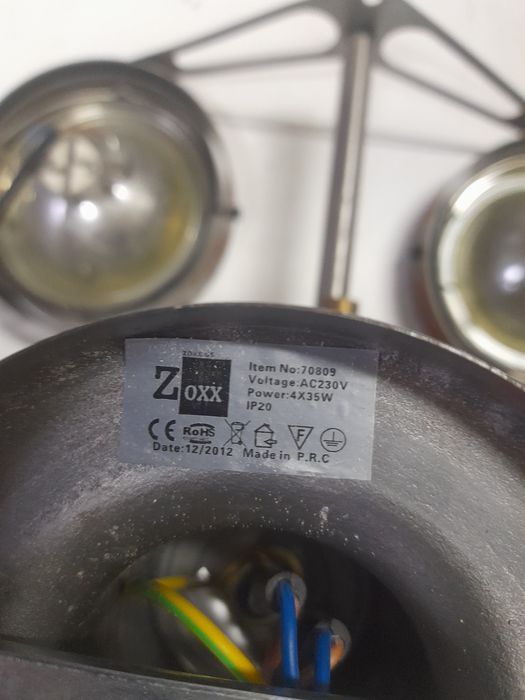 Lampa Led metalowa loft