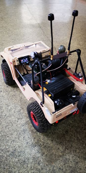 1/6 rc fms  трофийка  с видео