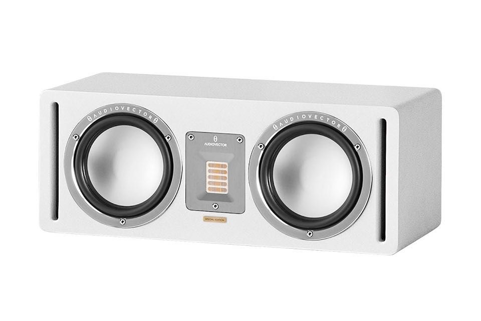 Акустика центрального канала Audiovector QR C SE White Silk