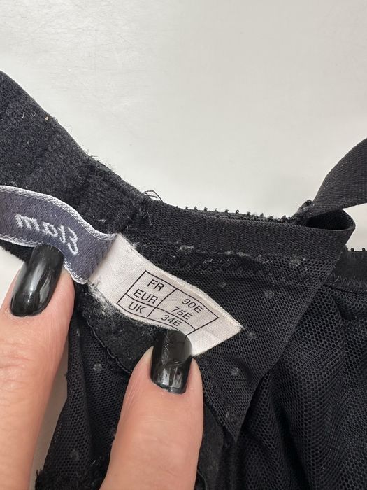 Biustonosz Etam 75E, koronka