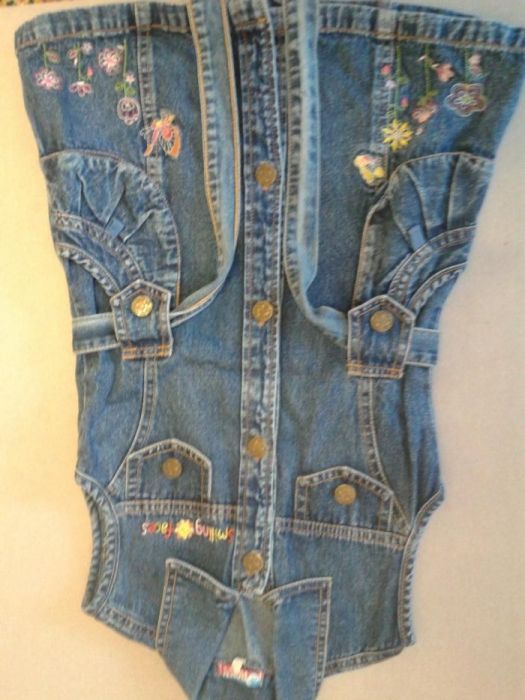 Джинсовый сарафан на девочку 3 - 5 лет