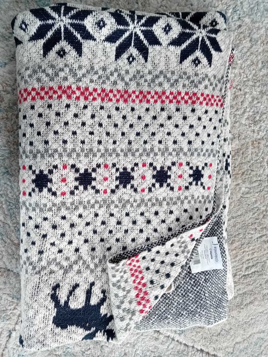 Swetrowy koc Homla 130x170 cm