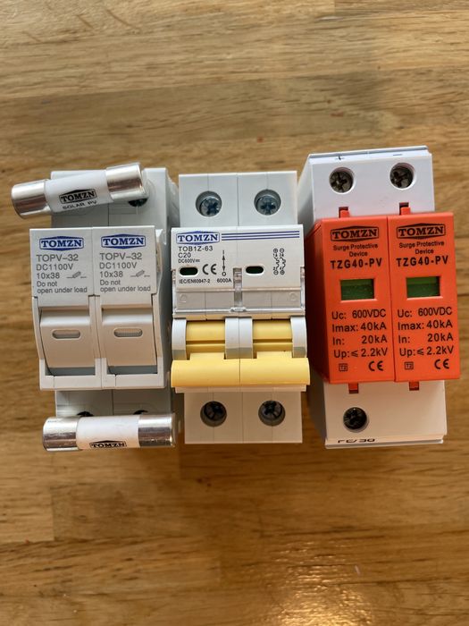 Комплект захисту СЕС напруга ПЗІП 500/600/800/1000