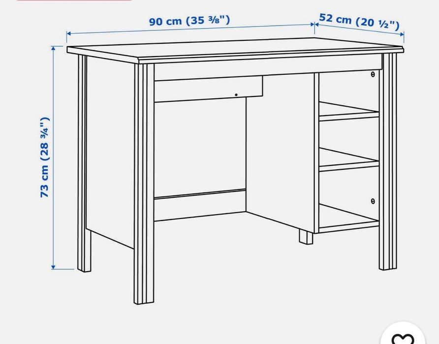 Vendo secretária Ikea