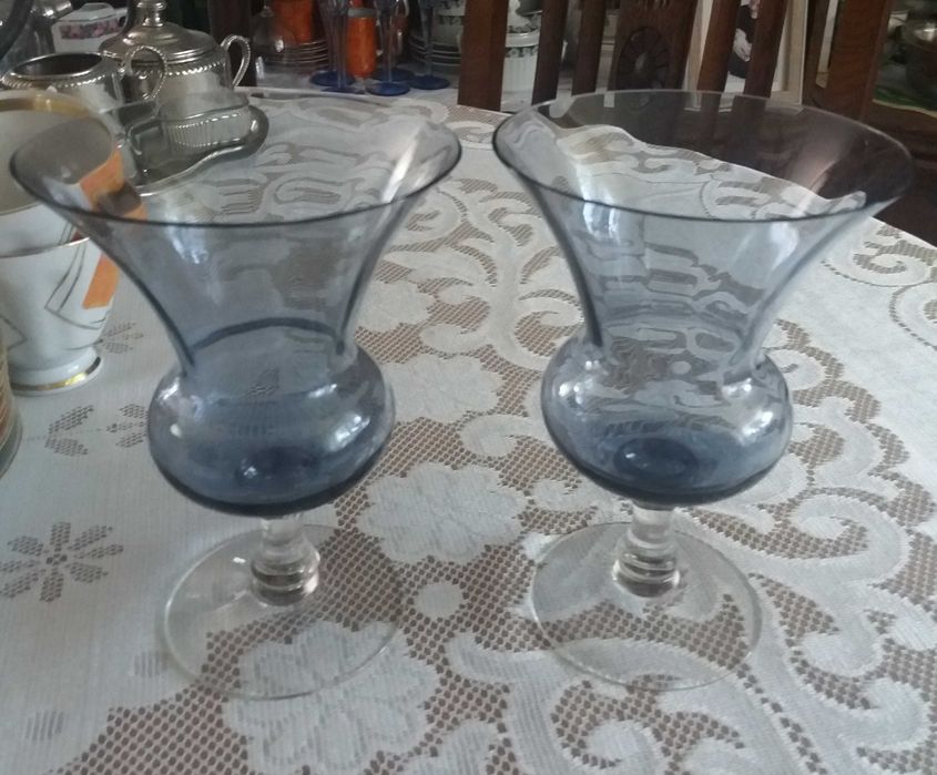 Wyprzedaż kolekcji starych kielichów - Huta Sudety, Józefina,Hortensja