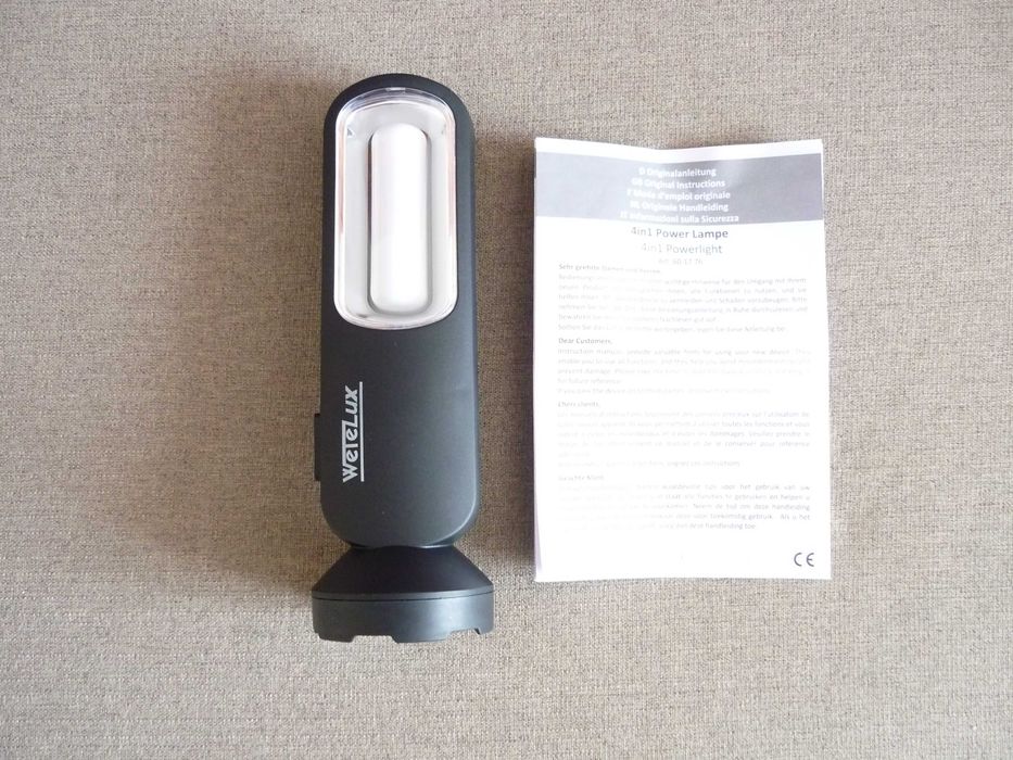 Latarka na baterie 4w1 WeteLux